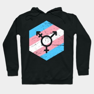 Retro Vintage Transgender Trans Icon Hoodie